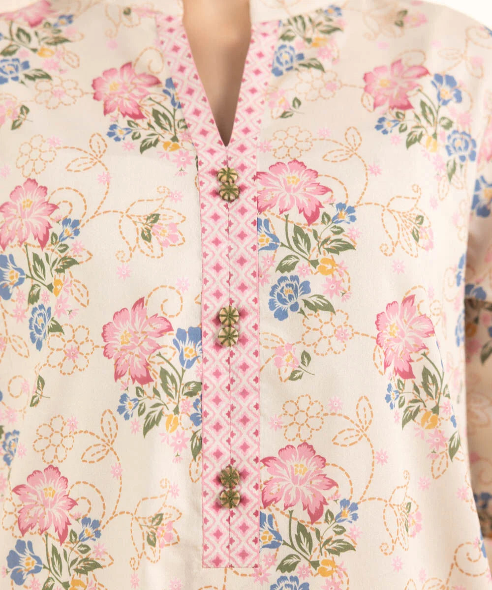 SAPPHIRE | UNSTITCHED 3 PIECE PRINTED LAWN SUIT