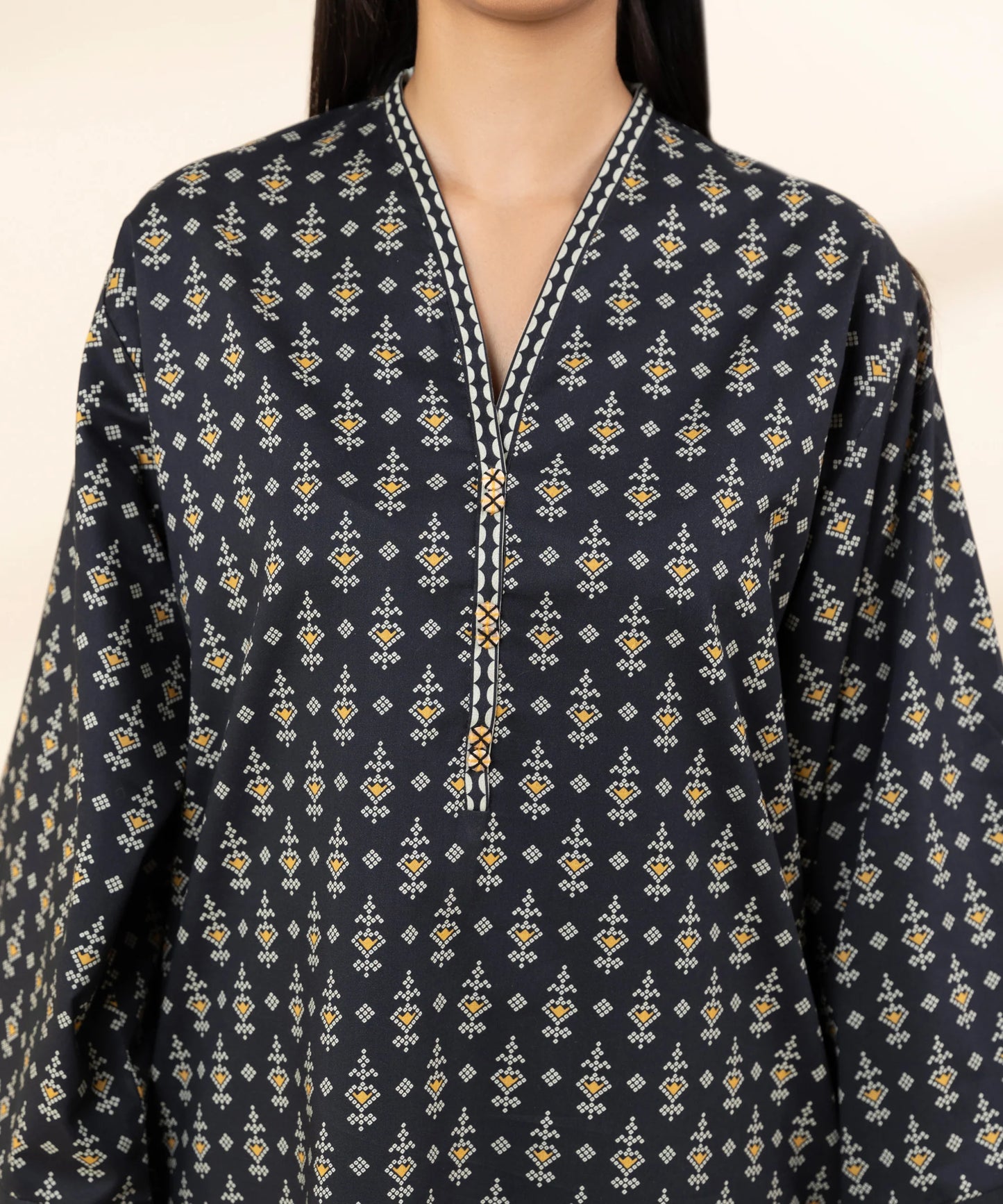 SAPPHIRE | UNSTITCHED 3 PIECE PRINTED LAWN SUIT