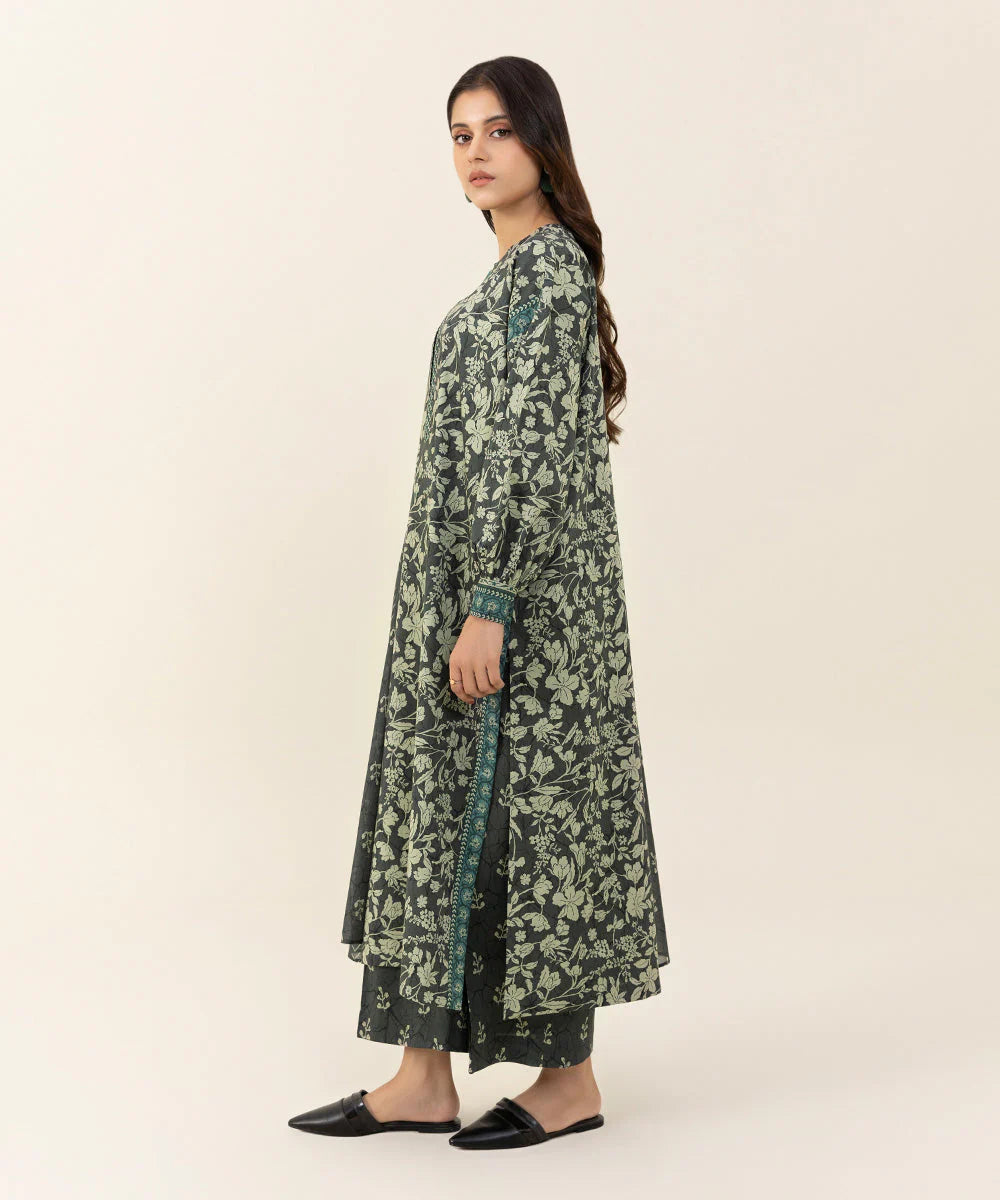 Sapphire | Unstitched 3Pc Printed Lawn Suit | 3P-DY23V3-14B