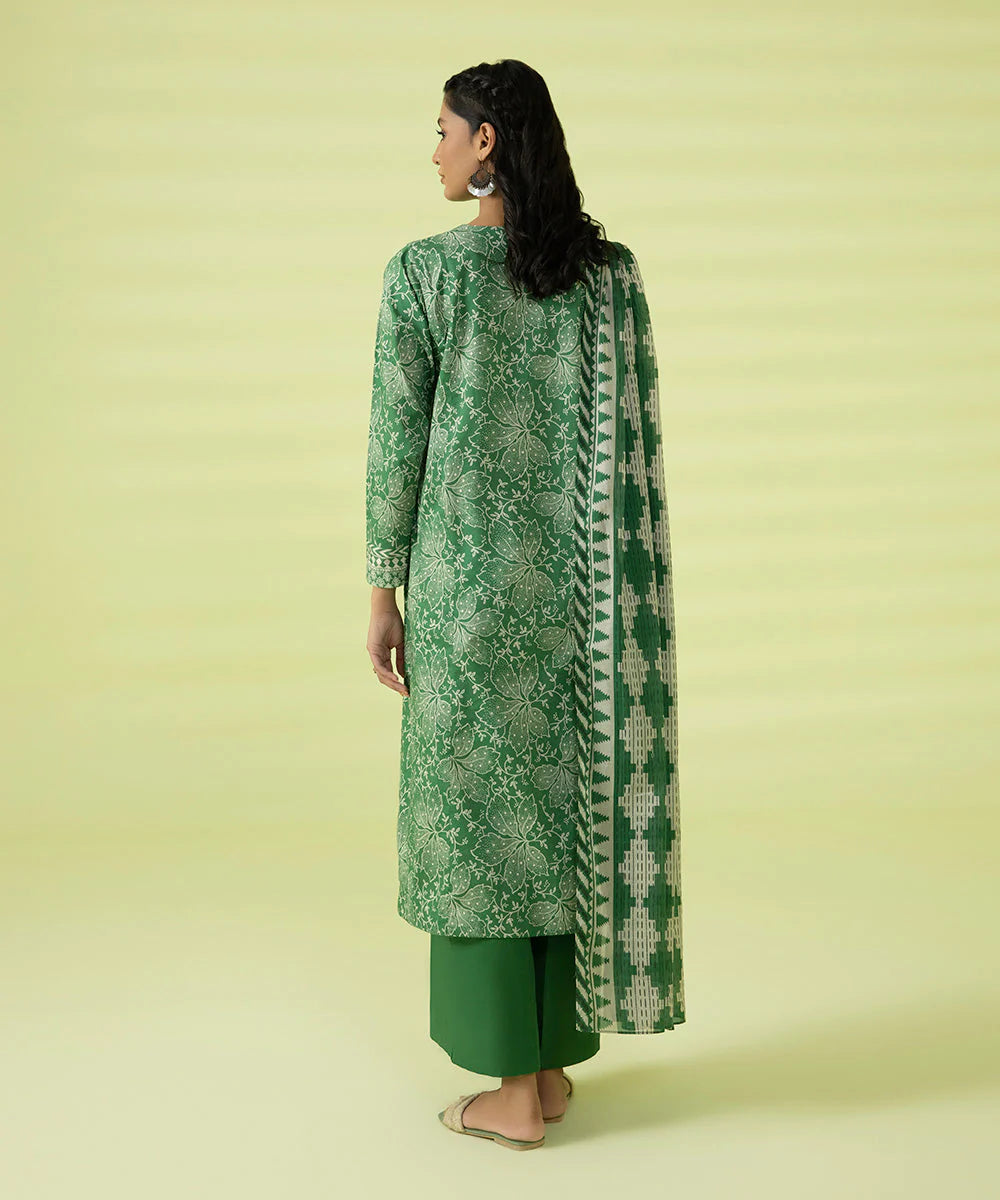 Sapphire | Unstitched 3Pc Printed Lawn Suit | 3P-DY23ZV3-11