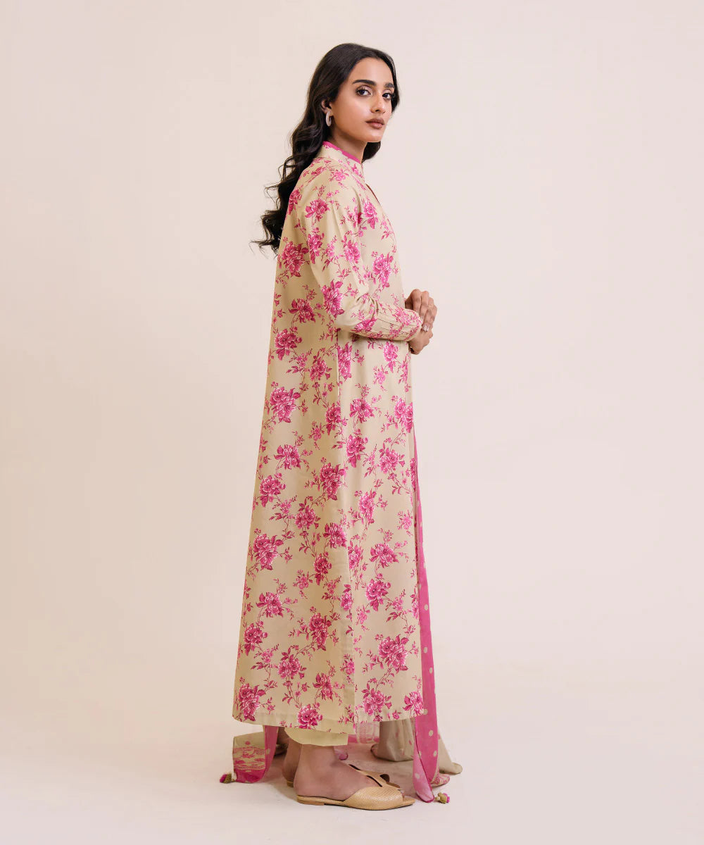 SAPPHIRE | UNSTITCHED 3 PIECE PRINTED LAWN SUIT