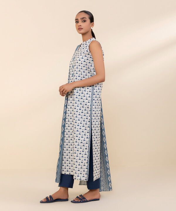 SAPPHIRE | UNSTITCHED 3 PIECE PRINTED LAWN SUIT