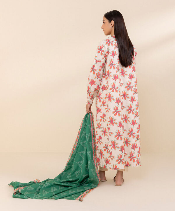 SAPPHIRE | UNSTITCHED 3 PIECE PRINTED LAWN SUIT