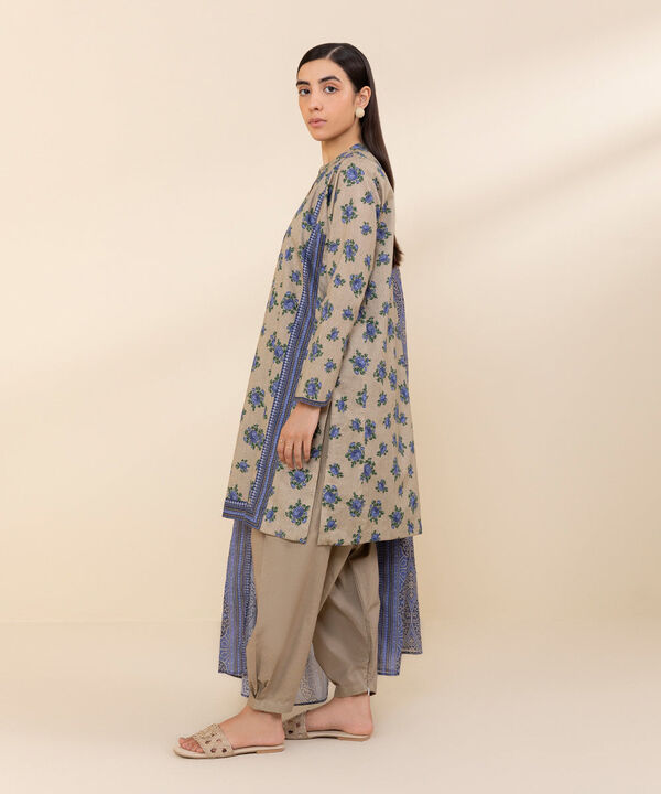 SAPPHIRE | UNSTITCHED 3 PIECE PRINTED LAWN SUIT
