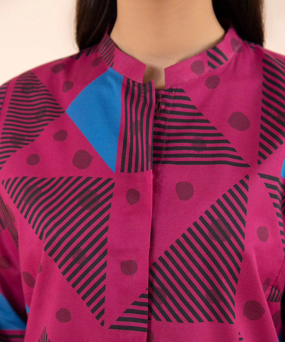 SAPPHIRE | UNSTITCHED 2 PIECE PRINTED LAWN SUIT