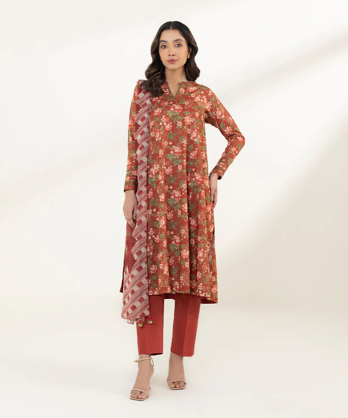 SAPPHIRE | UNSTITCHED 1 PIECE - PRINTED LAWN SHIRT