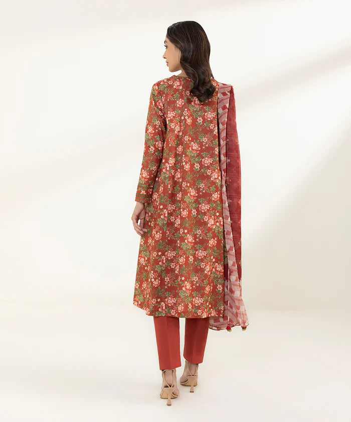 SAPPHIRE | UNSTITCHED 1 PIECE - PRINTED LAWN SHIRT
