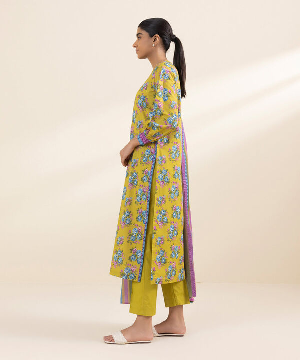 SAPPHIRE | UNSTITCHED 2 PIECE PRINTED LAWN SUIT