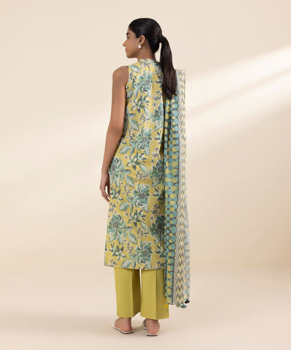 SAPPHIRE | UNSTITCHED 2 PIECE PRINTED LAWN SUIT