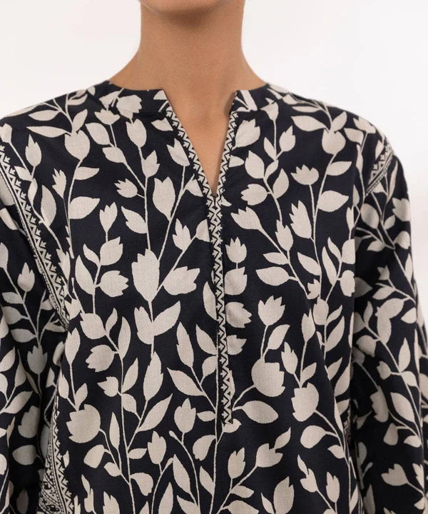 SAPPHIRE | UNSTITCHED 2 PIECE PRINTED COTTON SUIT
