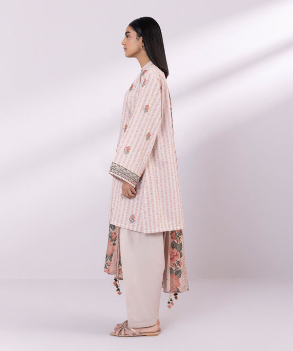 SAPPHIRE | UNSTITCHED 2 PIECE EMBROIDERED LAWN SUIT