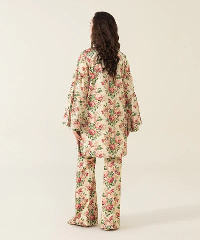 Sapphire | Unstitched 2Pc Printed Lawn - Shirt & Trouser | U2T-DY23V4-11R