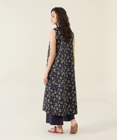 Sapphire | Unstitched 2Pc Printed Lawn - Shirt & Trouser | U2T-DY23V4-14R