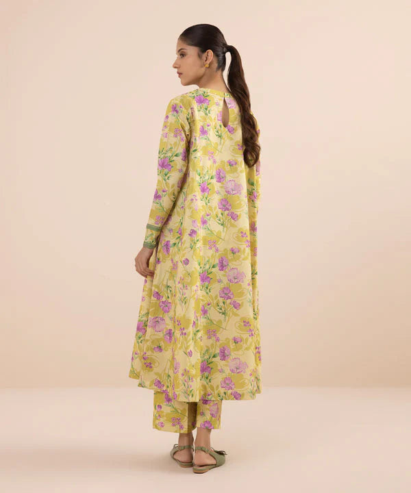 SAPPHIRE | UNSTITCHED 2 PIECE PRINTED LAWN SUIT