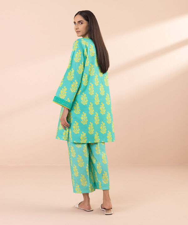 SAPPHIRE | UNSTITCHED 2 PIECE PRINTED LAWN SUIT
