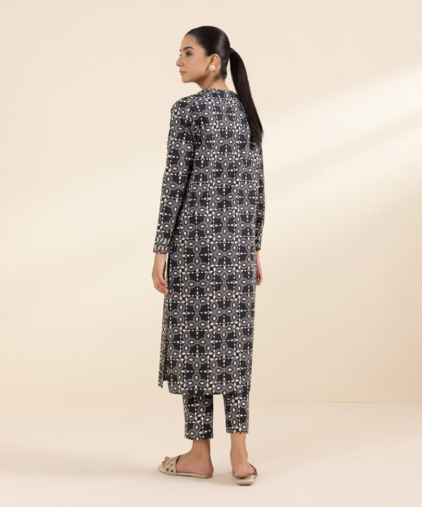 SAPPHIRE | UNSTITCHED 2 PIECE PRINTED LAWN SUIT