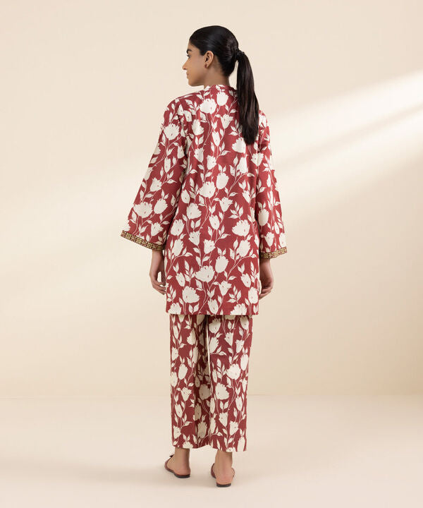SAPPHIRE | UNSTITCHED 2 PIECE PRINTED LAWN SUIT