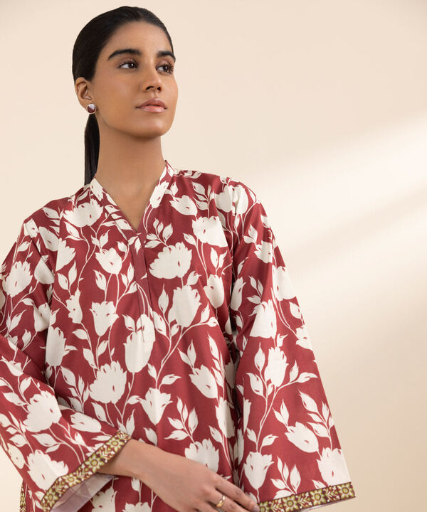 SAPPHIRE | UNSTITCHED 2 PIECE PRINTED LAWN SUIT