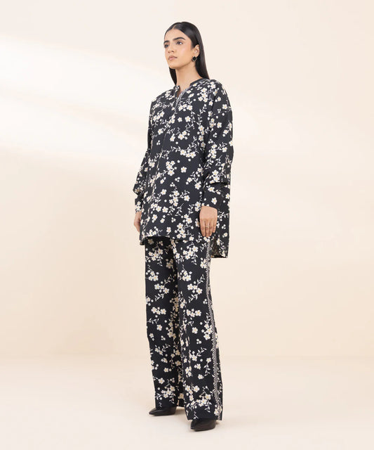SAPPHIRE | UNSTITCHED 2 PIECE PRINTED LIGHT KHADDAR SUIT