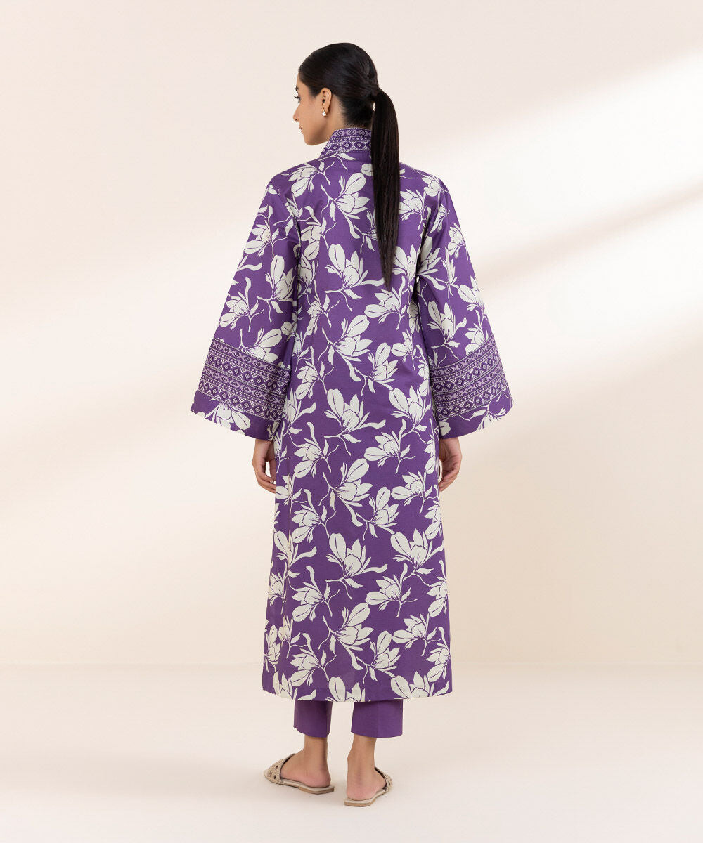 SAPPHIRE | UNSTITCHED 2 PIECE PRINTED LAWN SUIT