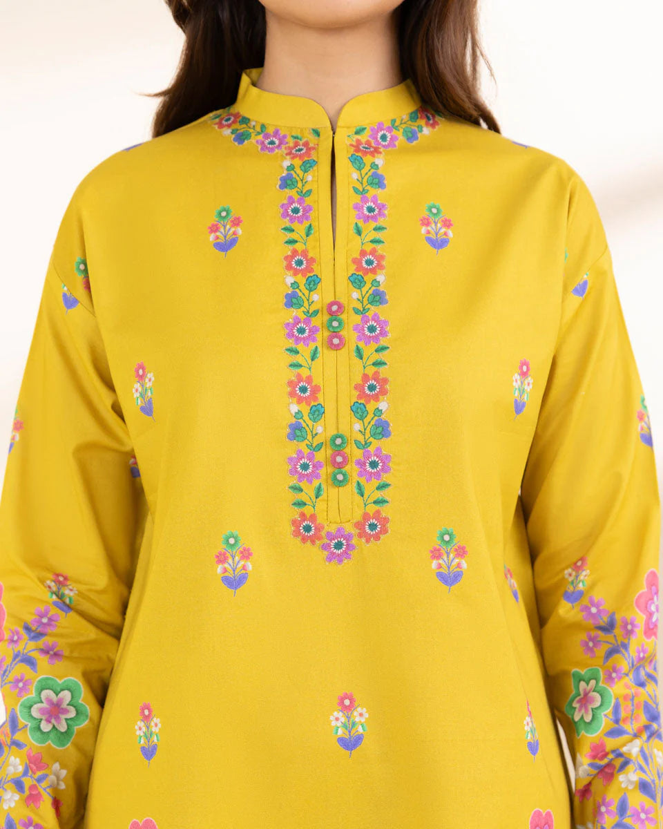 SAPPHIRE | UNSTITCHED 3 PIECE PRINTED LAWN SUIT