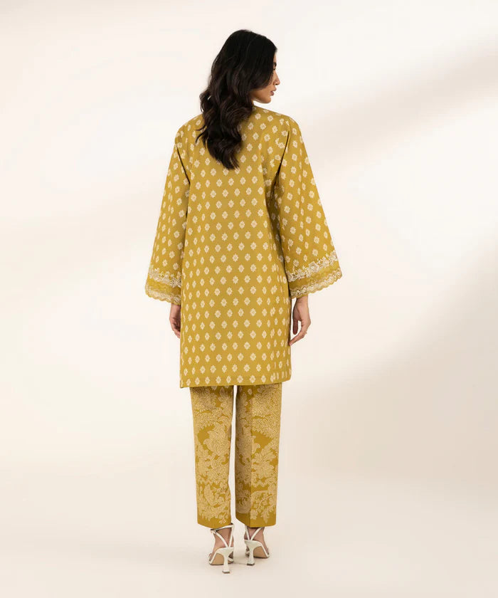 SAPPHIRE | UNSTITCHED 2 PIECE EMBROIDERED LAWN SUIT