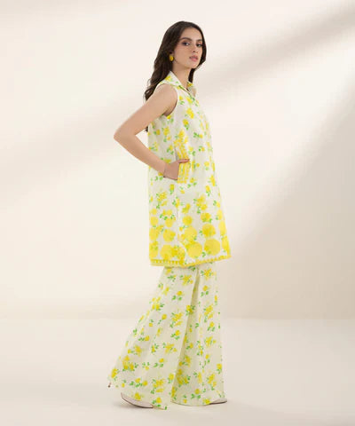 SAPPHIRE | UNSTITCHED 2 PIECE EMBROIDERED LAWN SUIT
