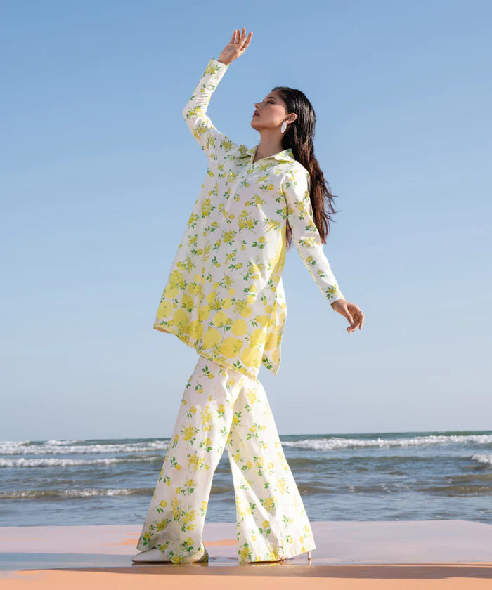 SAPPHIRE | UNSTITCHED 2 PIECE EMBROIDERED LAWN SUIT