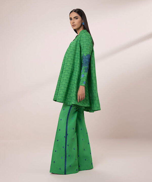 SAPPHIRE | UNSTITCHED 2 PIECE EMBROIDERED JACQUARD SUIT