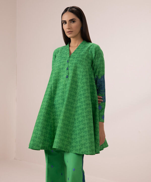SAPPHIRE | UNSTITCHED 2 PIECE EMBROIDERED JACQUARD SUIT