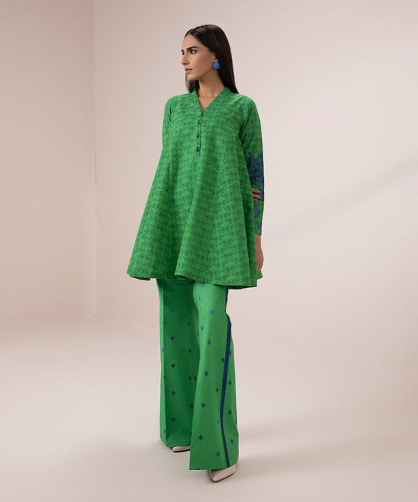 SAPPHIRE | UNSTITCHED 2 PIECE EMBROIDERED JACQUARD SUIT