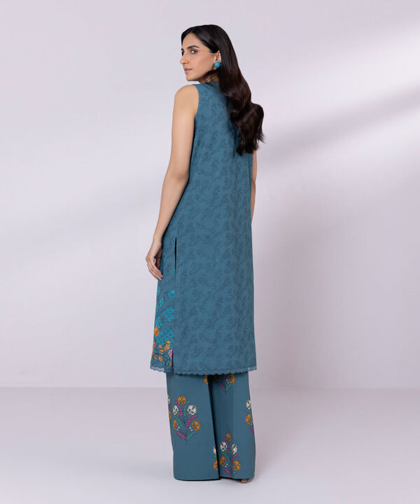 SAPPHIRE | UNSTITCHED 2 PIECE EMBROIDERED JACQUARD SUIT