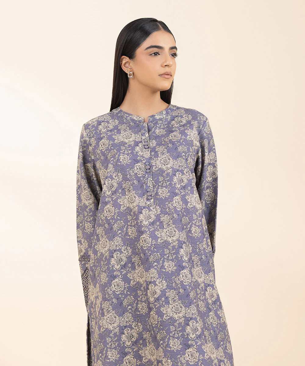 SAPPHIRE | UNSTITCHED 2 PIECE EMBROIDERED LIGHT KHADDAR SUIT