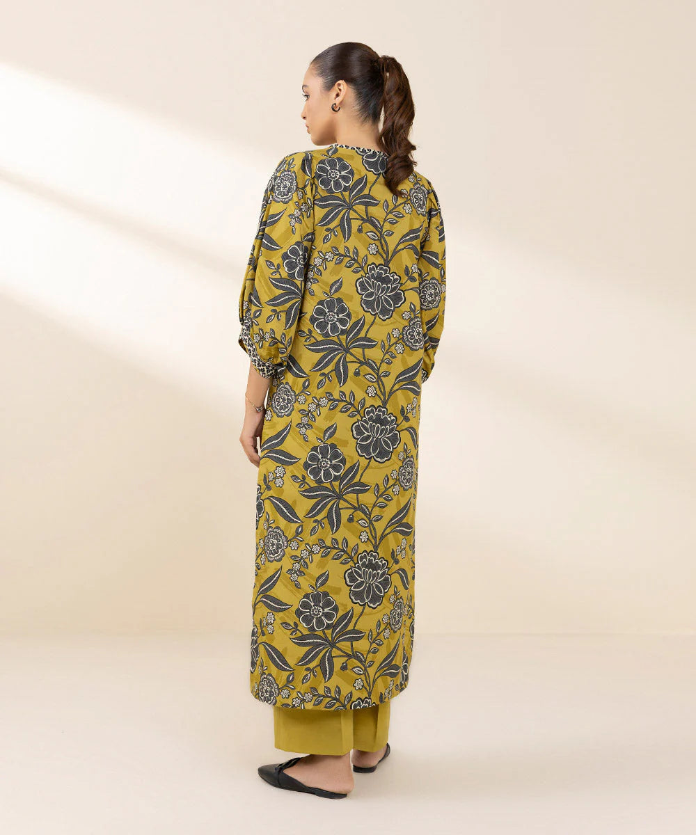 SAPPHIRE | UNSTITCHED 2 PIECE EMBROIDERED COTTON SUIT