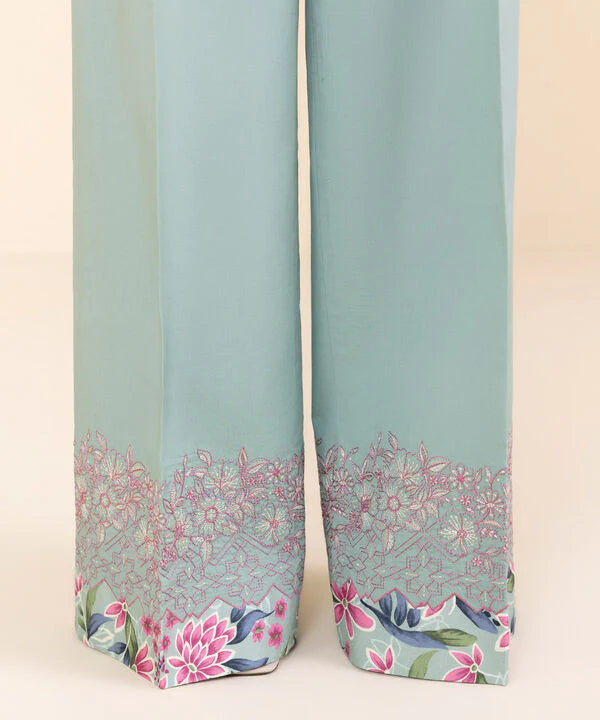 SAPPHIRE | UNSTITCHED 2 PIECE EMBROIDERED LAWN SUIT