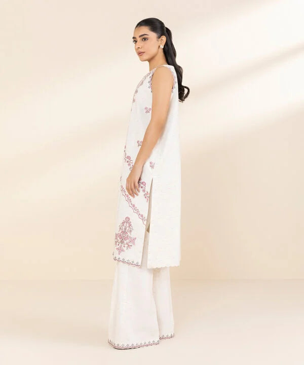SAPPHIRE | UNSTITCHED 2 PIECE EMBROIDERED MULTI NEPS SUIT