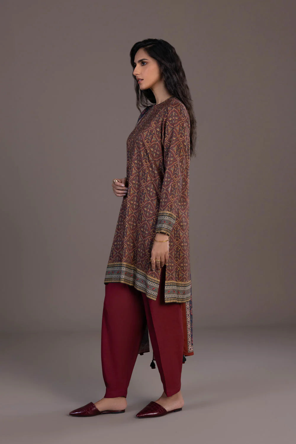Sapphire | Unstitched 3Pc Printed Blended Linen | U3-DAY23V9-12