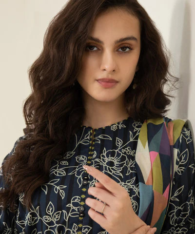 Sapphire | Unstitched 3Pc Printed Lawn Suit | U3P-DY23V4-29-R