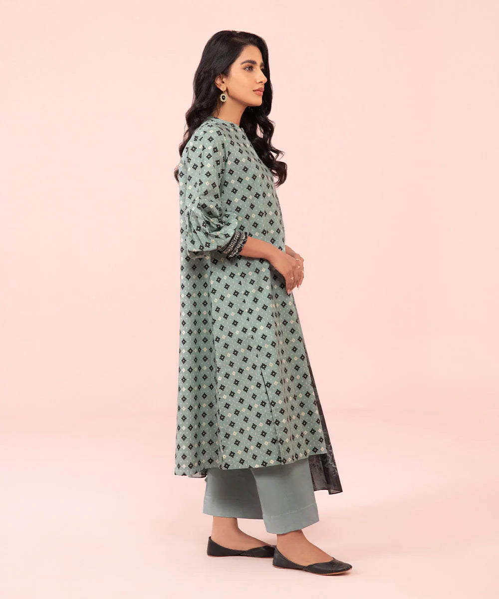 SAPPHIRE | UNSTITCHED 3 PIECE PRINTED LAWN SUIT