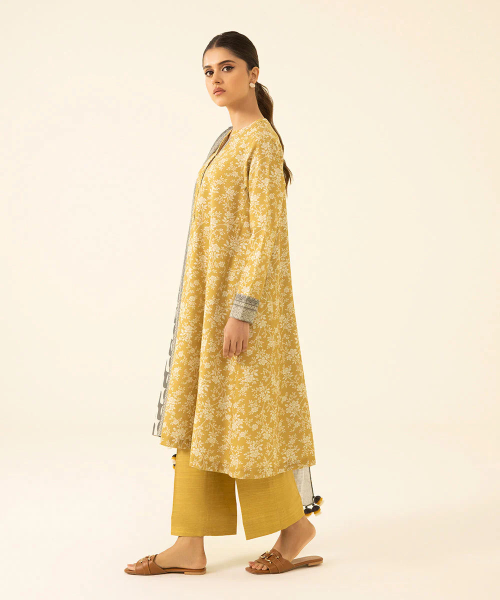 SAPPHIRE | UNSTITCHED 3 PIECE PRINTED LAWN SUIT