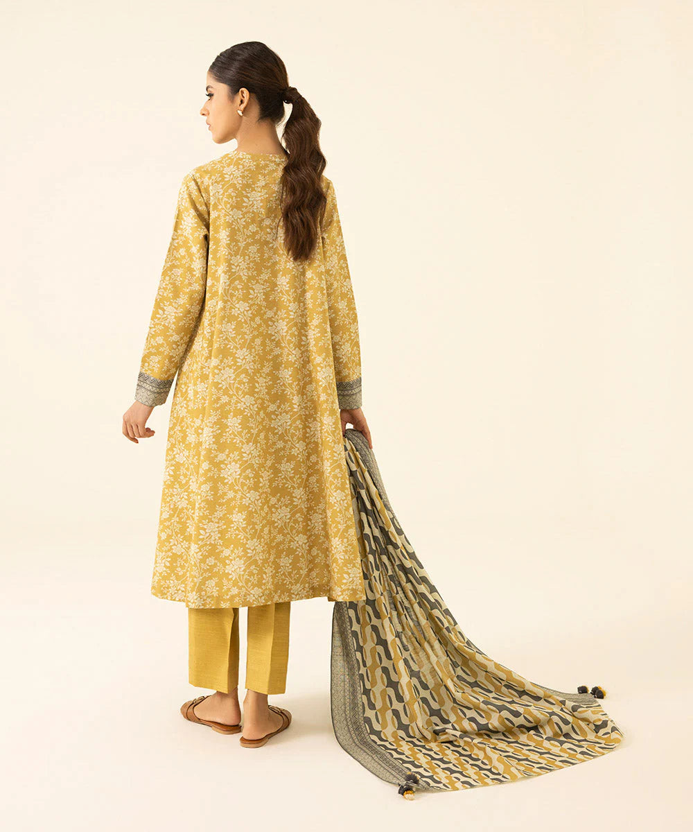 SAPPHIRE | UNSTITCHED 3 PIECE PRINTED LAWN SUIT