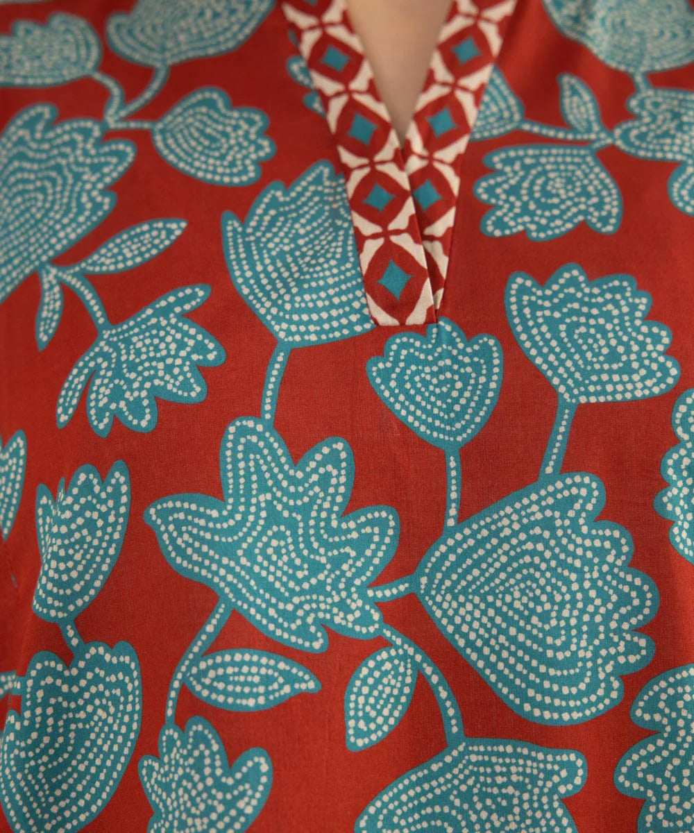 SAPPHIRE | UNSTITCHED 3 PIECE PRINTED LAWN SUIT
