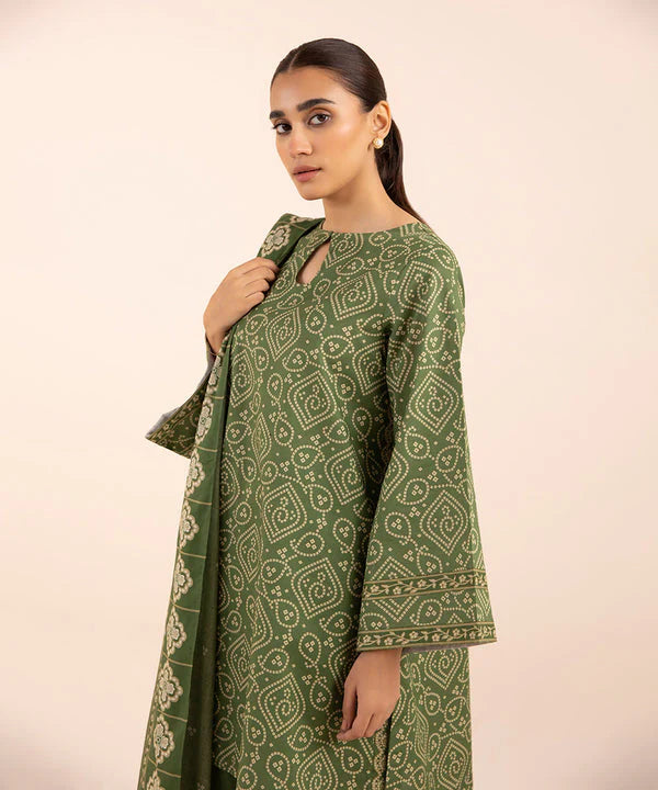 SAPPHIRE | UNSTITCHED 3 PIECE PRINTED LAWN SUIT