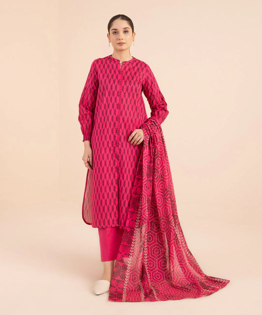 SAPPHIRE | UNSTITCHED 3 PIECE PRINTED LAWN SUIT