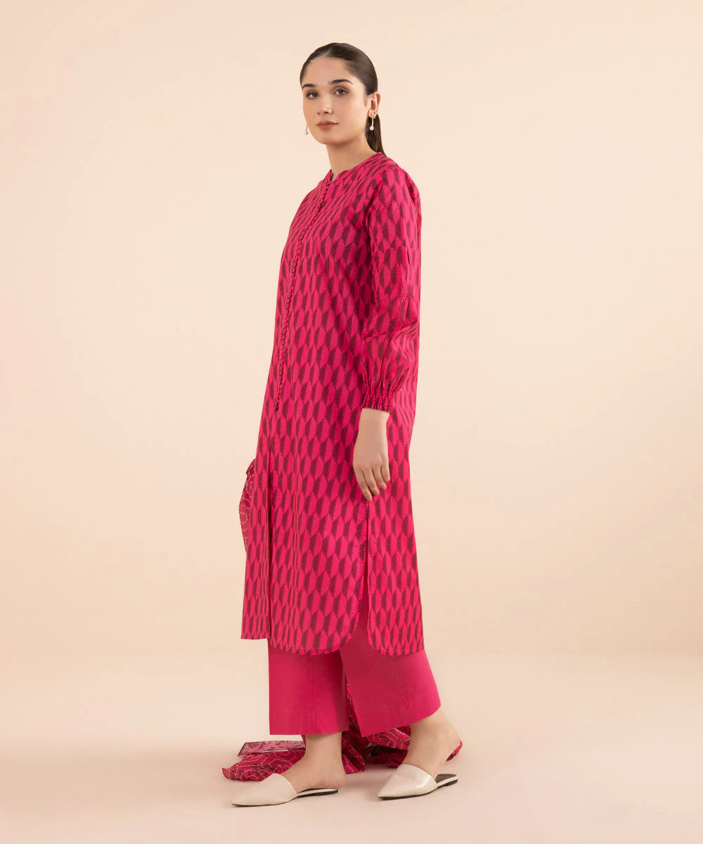 SAPPHIRE | UNSTITCHED 3 PIECE PRINTED LAWN SUIT