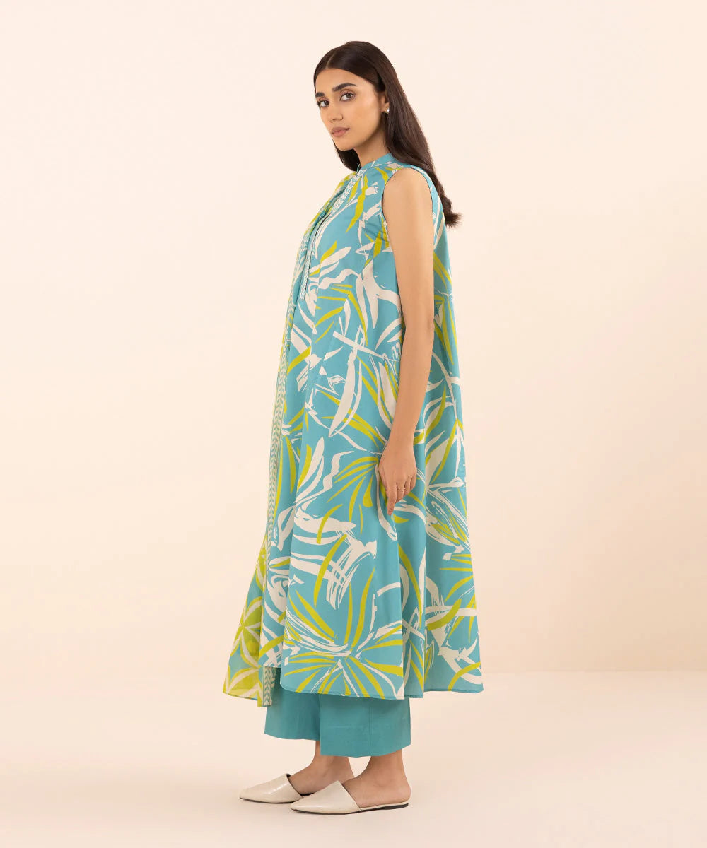 SAPPHIRE | UNSTITCHED 3 PIECE PRINTED LAWN SUIT