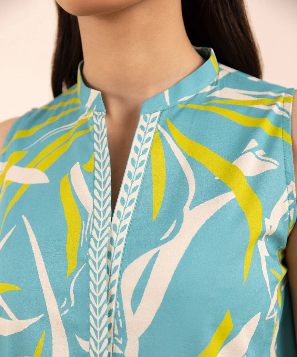 SAPPHIRE | UNSTITCHED 3 PIECE PRINTED LAWN SUIT