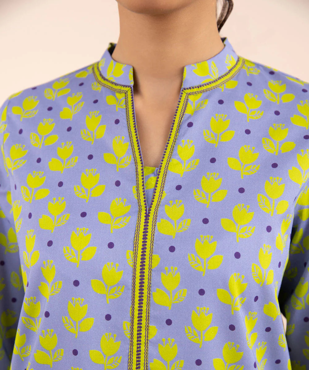 SAPPHIRE | UNSTITCHED 3 PIECE PRINTED LAWN SUIT