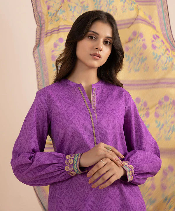 SAPPHIRE | UNSTITCHED 3 PIECE PRINTED LAWN SUIT