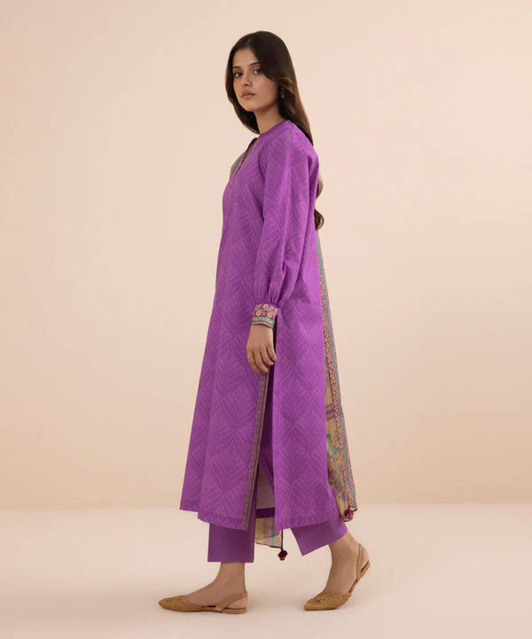 SAPPHIRE | UNSTITCHED 3 PIECE PRINTED LAWN SUIT